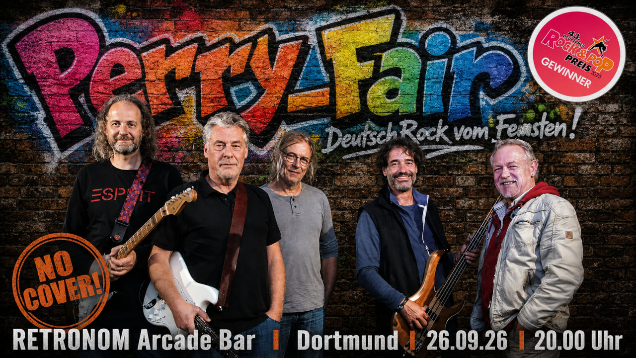 PERRY_FAIR Live im Retronom!